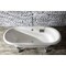 Aqua Eden Clawfoot Bathtubs, 71.63 L, 31.5 W, White/Polished Chrome, Cast Iron VCTDE7232NL1 - alternate 3